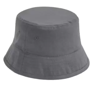 Image of Beechfield Unisex Adult Organic Cotton Bucket Hat (S-M) (Navy Blue)