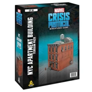 image of Marvel Crisis Protocol Miniatures Game: NYC Apartment Building Terrain Expansion