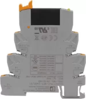 Image of Phoenix Contact Plc-Opit- 24Dc/ 48Dc/100 Plc Optocoupler, D/rail, 24Dc/48Dc