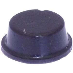 Image of Foot self adhesive circular Black x H 10 mm x 4mm TOOLCRAF