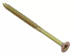 Image of Forgefix FORSP5100YT Spectre PZ Compatible Wood Screw CSK ZYP 5.0 x 100mm Tub 300