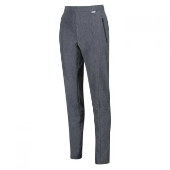 Image of Regatta Grey 'Pentre' Stretch Walking Trousers - Short Leg - 8