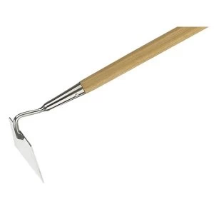 Kent & Stowe Stainless Steel Long Handled Draw Hoe, FSC