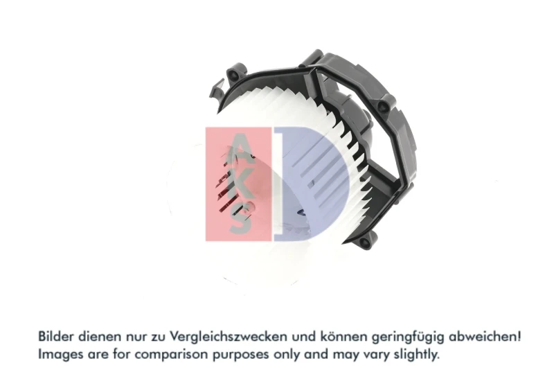 Image of AKS DASIS 068077N Blower Motor for left-hand drive vehicles Interior Blower (2669)