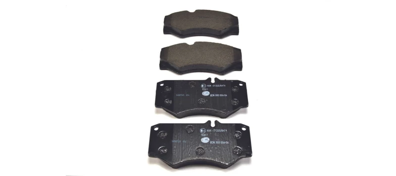 Image of HELLA Brake pad set HELLA 8DB 355 006-061