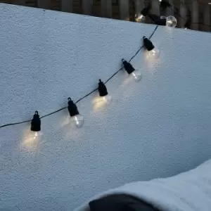 Image of Pack of 20 Maritta IP44 9.4m Outdoor LED Warm White Festoon Lights