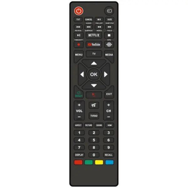 Image of RF2.4G Air mouse+ IR learning remote Total 53 keys eiQ-SMTVremote