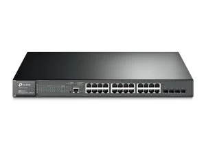 Image of JetStream 24 port GB Managed PoE Switch