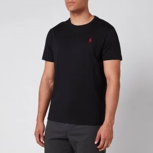 Image of Polo Ralph Lauren Mens Custom Slim Fit Cotton T-Shirt - Black - L