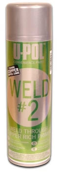 image of Weld #2 Weld Through Primer - Copper Rich - 450ml WELDC/AL U-POL