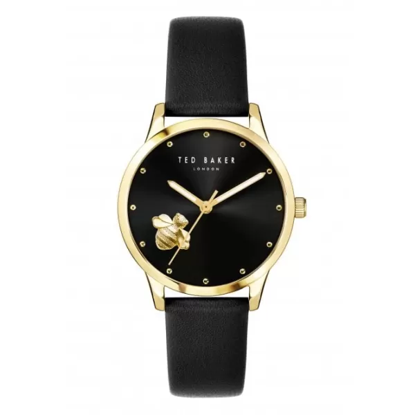 Ladies Fitzrovia Leather Black Watch BKPFZF205