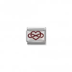 Image of Nomination Composable Plates Enamel InfinityLink 330206/07