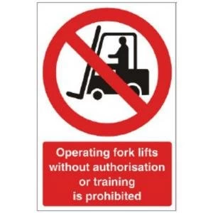 Image of Warehouse Sign 400x600 1mm Semi Rigid Plastic Ref WPP07SRP 400x600 Up