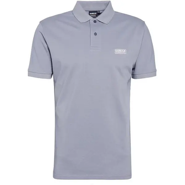 Image of Barbour International Essential Polo Shirt - Blue M