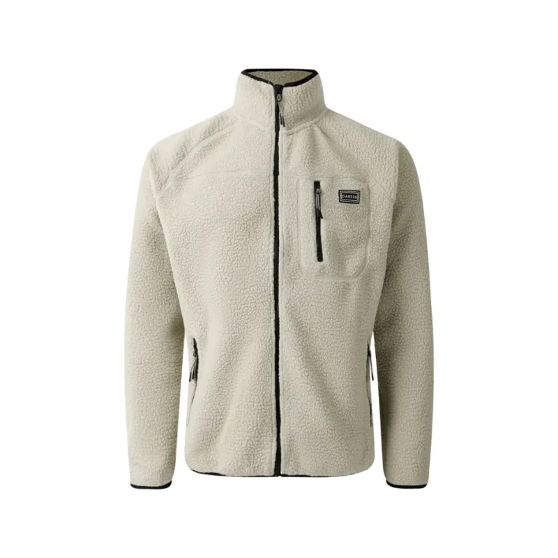 Image of Dare 2b Dare 2b Men Camber Full-Zip Insulating Active Fleece Jacket in Grey Size: Small Grey S Male 5063516188117