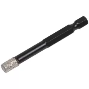 image of Sealey DBD7H Diamond Drill Bit Hex Ø7mm