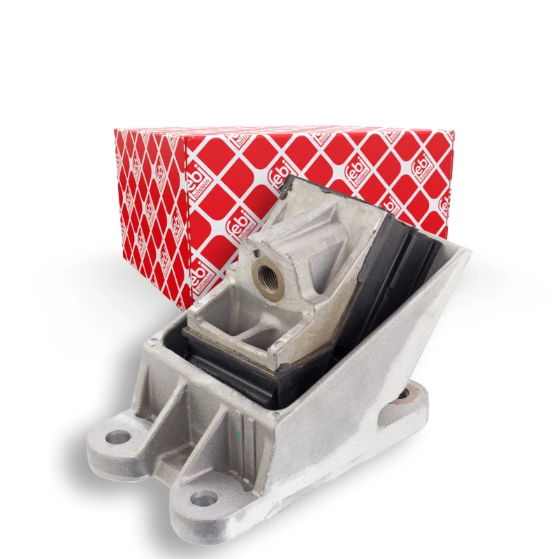 Image of FEBI BILSTEIN 106741 Engine mount both sides, Rubber-Metal Mount Engine Mounting (247)