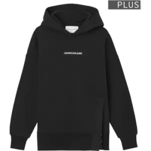 Image of Calvin Klein Jeans Shade Hoodie Plus Size - Black