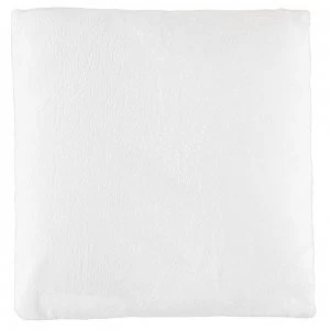 Image of Linea Linea Supersoft Fleece Cushion - White