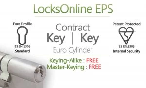 image of LocksOnline EPS Contract Double Euro Cylinder