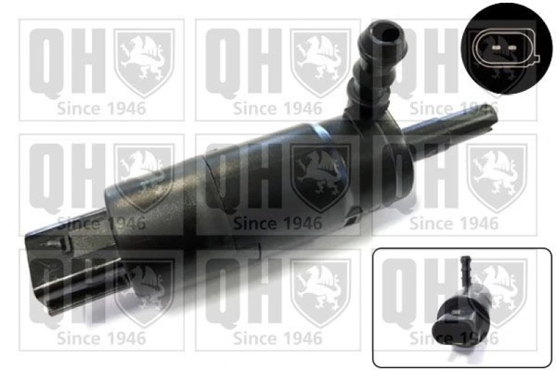 Image of QUINTON HAZELL Headlight washer pump QUINTON HAZELL QWP040