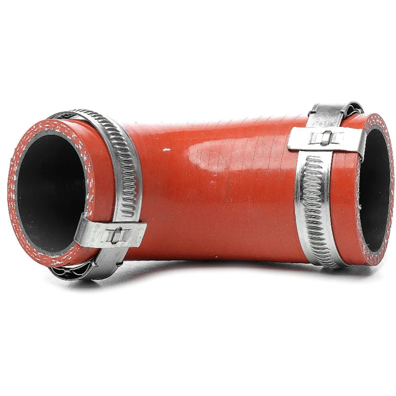 Image of METZGER 2401100 Turbocharger Hose COMPETENCE KIT with clamps, Silicone Silicone Charger Intake Hose (3314)