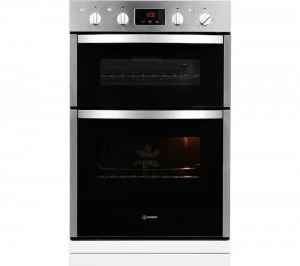 image of Indesit Aria DDD5340CIX 71L Electric Double Oven