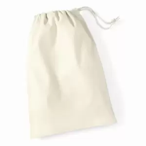 image of Cotton Stuff Bag - 0.25 To 38 Litres (L) (Natural) - Westford Mill