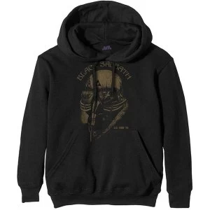 image of Black Sabbath - US Tour '78 Mens Large Pullover Hoodie - Black