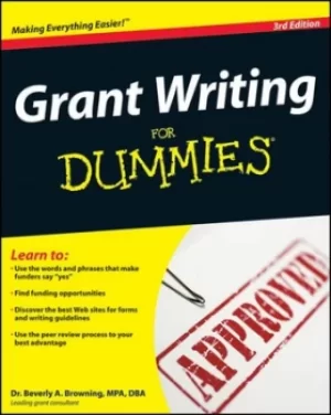 Image of Grant writing for dummies by Beverly A. Browning