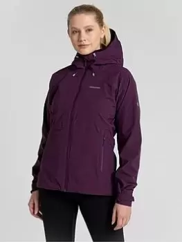 Image of Craghoppers CRAGHOPPERS ANZA JACKET, Damson, Size 12, Women