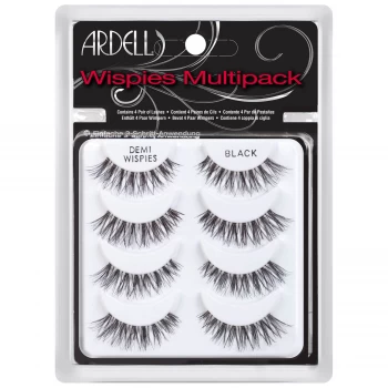 Image of Ardell Demi Wispies False Lashes Multipack x4, Black