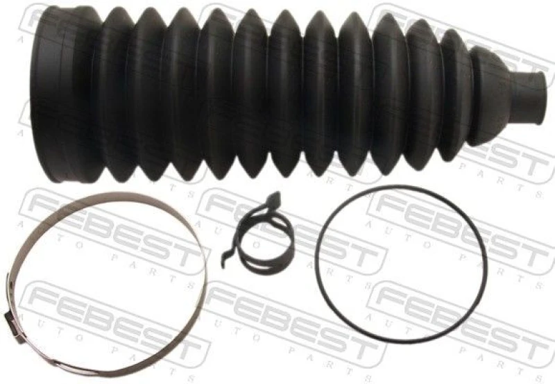 Image of Steering rack gaiter FEBEST BZSTB-001