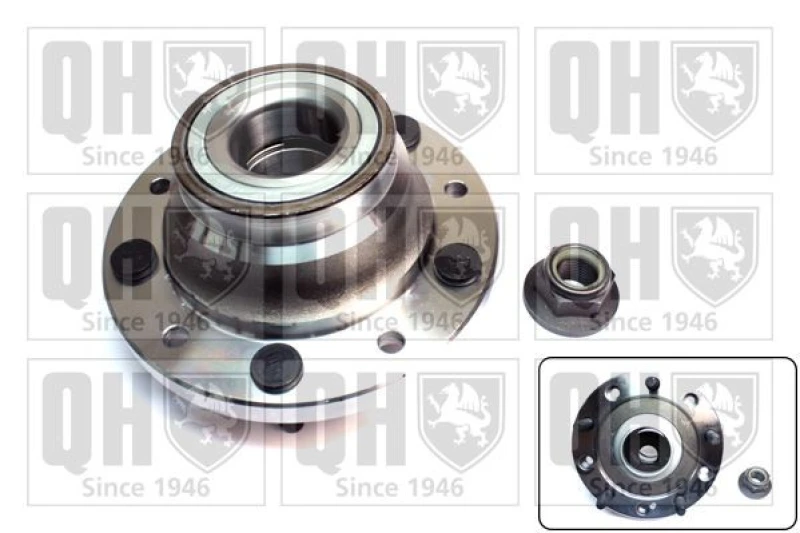 Image of QUINTON HAZELL Wheel bearing kit QUINTON HAZELL QWB1412