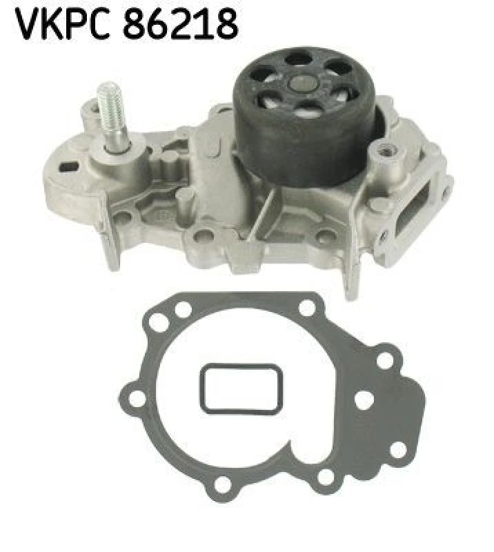 Image of SKF VKPC 86218 Water pump for timing belt drive, with studs, with gaskets/seals Water Pump (1260)