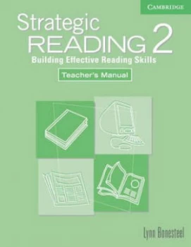 Image of Strategic Reading Level 2 Teachers Manual by Lynn Bonesteel Paperback
