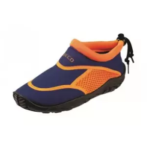 image of Beco Childrens/Kids Sealife Water Shoes (3 UK) (Blue/Orange)