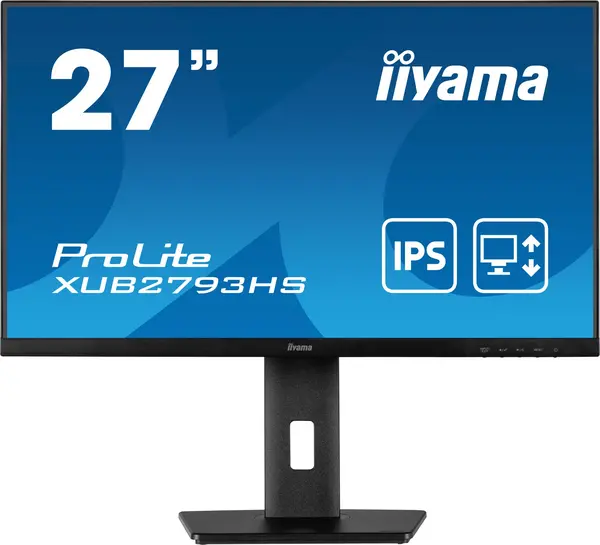 image of iiyama ProLite 27" XUB2793HS-B6 Full HD IPS LED Monitor