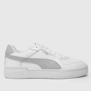 image of PUMA Ca Pro Classic Trainers In White & Grey