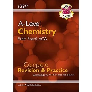 Image of New A-Level Chemistry: AQA Year 1 & 2 Complete Revision & Practice with Online Edition Paperback / softback...