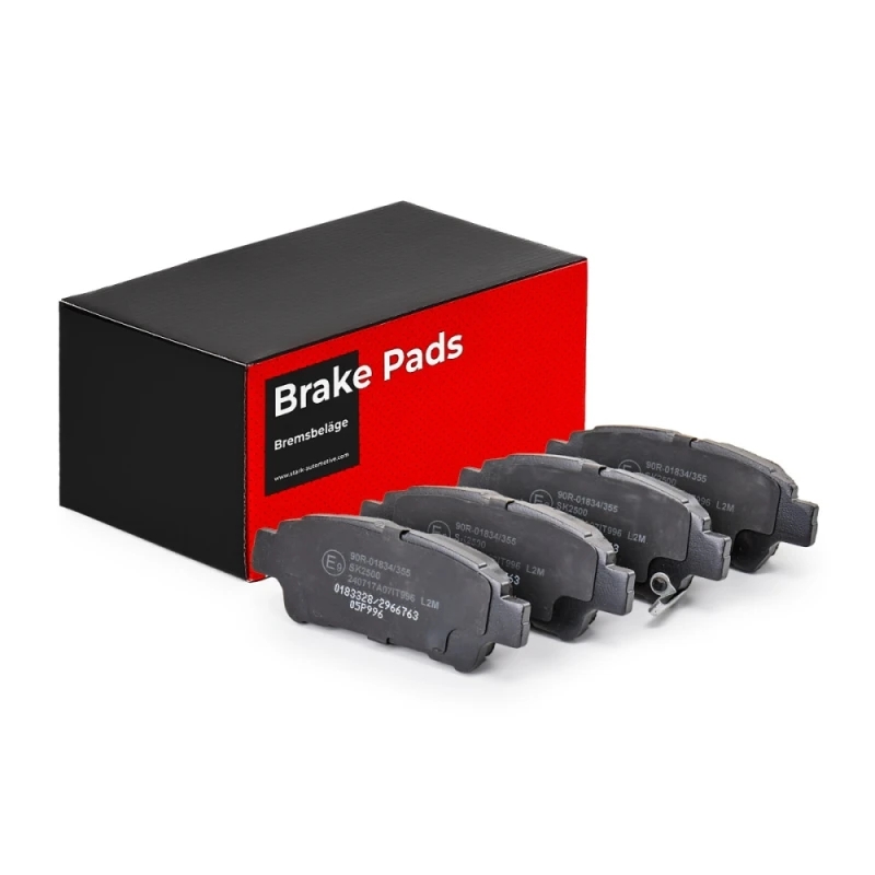 Image of STARK SKBP-0010301 Brake pad set Rear Axle, with acoustic wear warning Brake Pad Set,disc brake (402)