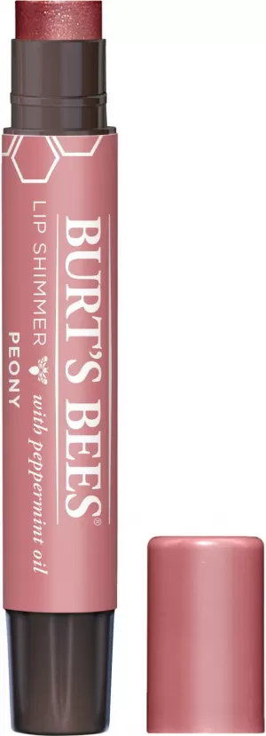 Image of Burt's Bees Lip Shimmer Peony