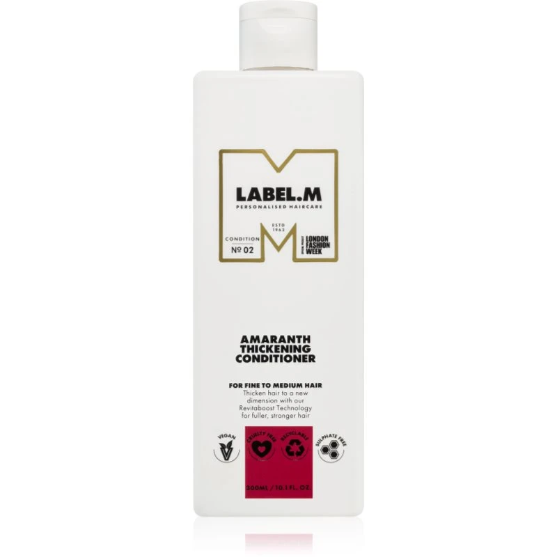 Image of label.m Amaranth thickening conditioner for fine hair 300ml