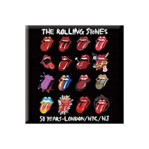 The Rolling Stones - Tongue Evolution Fridge Magnet