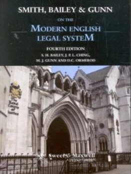 Image of Smith Bailey and Gunn on the Modern English Legal System by S. H Bailey and M. J Gunn and P. F Smith Book