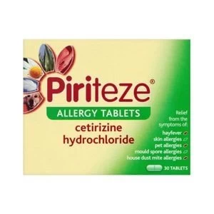 Image of Piriteze Cetirizine One a Day Tablets 30s