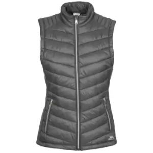 Image of Trespass Womens/Ladies Elanora Padded Gilet (L) (Carbon)