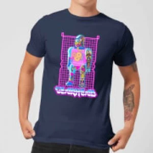 Rick and Morty Gearhead Mens T-Shirt - Navy - XL