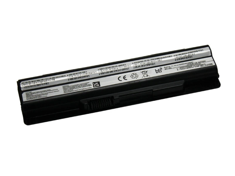 Image of BTI BTI 49Wh 6 cell E2MS115K2002 compatible battery for MSI MS-16GA MS-16G7 MS-16G4 MS-16G1 MS-1482 CX61 CX41 CR70 CR61 CR41 A6500 CX70 GE60 GE70 BTY-