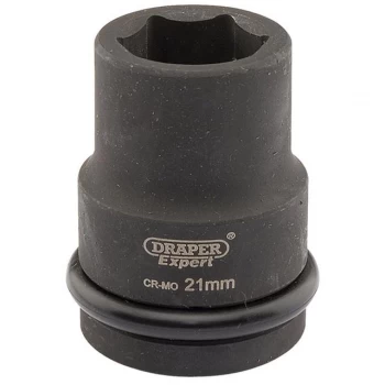 Image of Draper Expert 3/4" Drive Hexagon Impact Socket Metric 3/4" 21mm